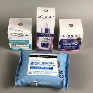 L’Oréal Paris Moisture Set and Neutrogena Make up Remover Bundles